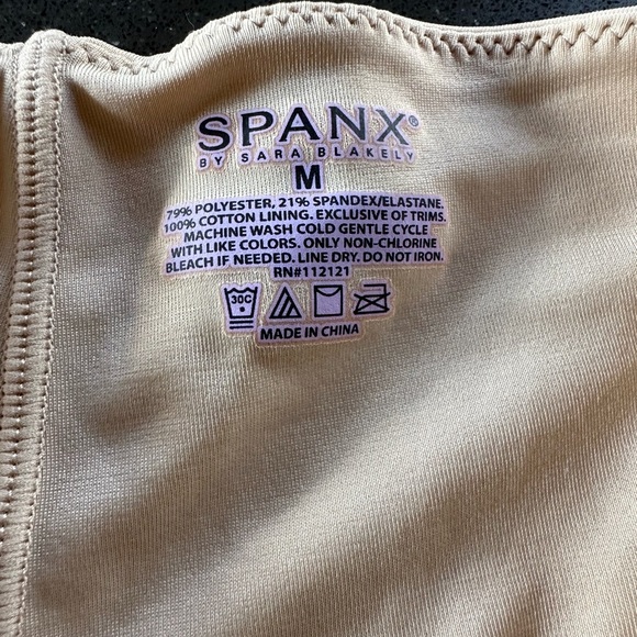 SPANX Beige Shapewear Shorts - Picture 3 of 3